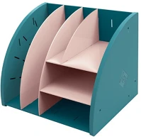 Exacompta 394606D Rendszerező asztali  skandi vegyes színek kép