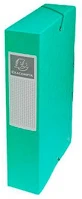 Exacompta 50603E Füzetbox karton  a/4 60 mm gerinccel prespán zöld kép