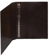 Exacompta 51381E Gyűrűs könyv  a/4 4 gyűrűs 40 mm gerinccel pp fekete kép