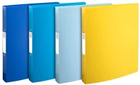 Exacompta 54140E Gyűrűs könyv  bee blue a/4 2 gyűrűs 40 mm gerinccel vegyes színek kép