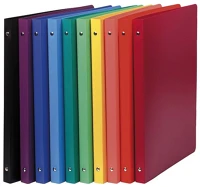 Exacompta 54191E Gyűrűs könyv  opaque a/4 2 gyűrűs 20 mm gerinccel pp fekete kép