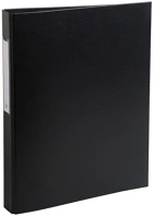 Exacompta 54381E Gyűrűs könyv  a/4 2 gyűrűs 40 mm gerinccel pp fekete kép