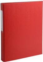 Exacompta 54385E Gyűrűs könyv  a/4 2 gyűrűs 40 mm gerinccel pp piros kép