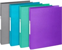 Exacompta 54650E Gyűrűs könyv  teksto a/4 2 gyűrűs 40 mm gerinccel karton vegyes színek kép