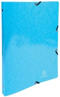 Exacompta 54897E Gyűrűs könyv  iderama a/4 2 gyűrűs 20 mm gerinccel világoskék kép