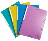 Exacompta 55190E Gumis mappa pp  forever young a/4 vegyes színek kép