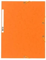 Exacompta 55504E Gumis mappa karton  prespán a/4 narancssárga kép