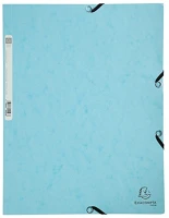 Exacompta 55528E Gumis mappa karton  aquarel a/4 pasztellkék kép