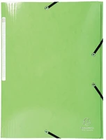 Exacompta 55823E Gumis mappa karton  iderama a/4 ánizszöld kép