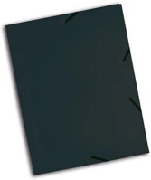 Exacompta 55901E Gumis mappa pp  opaque a/4 fekete kép