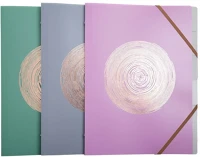 Exacompta 56890E Előrendező  ellipse a/4 8 részes gumis vegyes minták kép