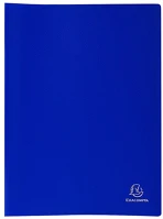 Exacompta 8547E Bemutatómappa  a/4 40 részes kék kép