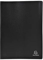 Exacompta 8561E Bemutatómappa  a/4 60 részes fekete kép