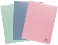 Exacompta 88439E Bemutatómappa  autentik a/4 40 részes pp vegyes színek kép