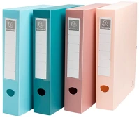 Exacompta 89270E Füzetbox pp  skandi a/4 60 mm gerinccel patentos vegyes színek kép