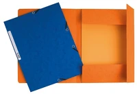 Exacompta A/4 355G Gumis mappa karton  a/4 355g vegyes színek kép