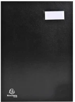 Exacompta COR_EX24121E Aláírókönyv, a4, 12 részes, karton, fekete kép
