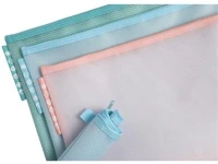 Exacompta COR_EX37150E rendszerező tasak, cipzáras, hálós, a4, exacompta 