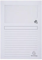 Exacompta COR_EX50110E Mappa, ablakos, karton,  