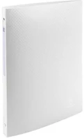 Exacompta COR_EX51185E Gyűrűs könyv, 4 gyűrű, 20 mm, a4, pp, címkével, fehér kép