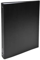 Exacompta COR_EX51371E Gyűrűs könyv, 4 gyűrű, 40 mm, a4, karton, fekete kép