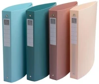 Exacompta COR_EX51470E Gyűrűs könyv, 4 gyűrű, 30 mm,  a4,  