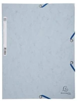Exacompta COR_EX55531E Gumis mappa, prespán, a4, szürke kép