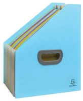 Exacompta COR_EX55599E Harmonika iratpapucs, 265x325 mm, pp, 12 rekeszes,  