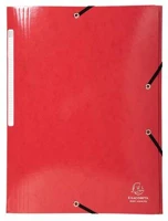 Exacompta COR_EX55825E Gumis, mappa, karton, a4,  