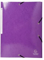 Exacompta COR_EX55826E Gumis, mappa, karton, a4,  