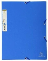 Exacompta COR_EX56982E Gumis mappa, karton, a4,  