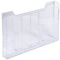 Exacompta COR_EX64158D Katalógustartó fali elem, a4, fekvő,  