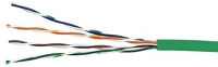 Excel 100-083 Cat.5e utp 26awg patchkábel, pvc köpeny, zöld kép