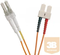 Excel 200-174 Optikai duplex patch kábel lc-sc 50/125 om2 3mexcel kép