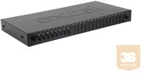 Excel 200-406 Optikai patch panel 1U MM SC duplex 12 port, 8 SC duplex toldóval töltve kép