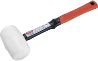Extol 8811111 8811111 gumikalapács üvegszálas nyéllel, fehér gumi , 50 mm, 0,28 kg kép