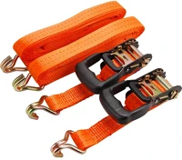 Extol 8861146 Rakományrögzítő gurtni, 2db, kampós, max. 2000kg; 5m×35mm kép