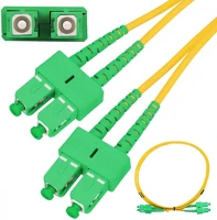 Extralink 1543 Extralink SC/APC-SC/APC | Patchcord | Single mode, Duplex, G.657A1, 3mm, 20m