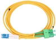 Extralink 1660 Extralink SC/APC-LC/UPC | Patchcord | Single Mode, Duplex, G652D, 3mm, 10m