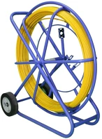 Extralink 1968 Pilot 13mm 100m | cable pulling rod | glass fibre frp, d. 13mm, l. 100m, yellow kép