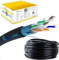 Extralink 2211 Cat6 ftp (f/utp) outdoor with gel | twisted pair | 305m kép