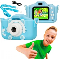 Extralink 30fps, 2.0 Extralink Kids Camera H27 Single Blue | Camera | 1080P 30fps, 2.0