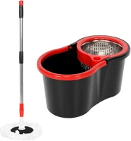 Extralink 3W1 + 2 NAKŁADKI Mop obrotowy rotacyjny 360 spin turbo 3w1 + 2 nakładki kép