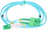 Extralink 5902560361254 Sc/apc-lc/apc | patchcord | multi mode, om3, duplex, 3mm, 5m kép