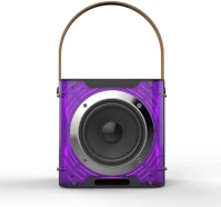 Extralink 5906168637735 Lifestyle box karaoke speaker black dual microphone kép