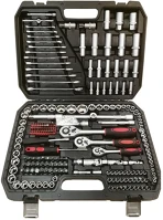Extralink 5906692573660 Powerlink | tool set | socket wrenches, case, 216 pieces kép