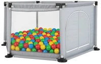 Extralink 5907207229034 Kids | children's playpen | steel, playground, 150x128x66cm + 30 balls kép
