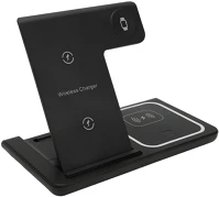 Extralink ŁADUJĄCA BEZPRZEWODOWA 3W1 MULTIFUNKCYJNA Ładowarka indukcyjna stacja ładująca bezprzewodowa 3w1 multifunkcyjna kép