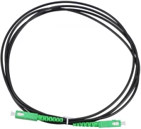 Extralink EX_19287 Sc/apc-sc/apc black | patchcord | single mode, simplex, 3mm, 1m kép