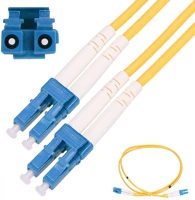 Extralink LC/UPC-LC/UPC SM G.657A1 Patchcord lc/upc-lc/upc sm g.657a1 duplex 3.0mm 5m kép
